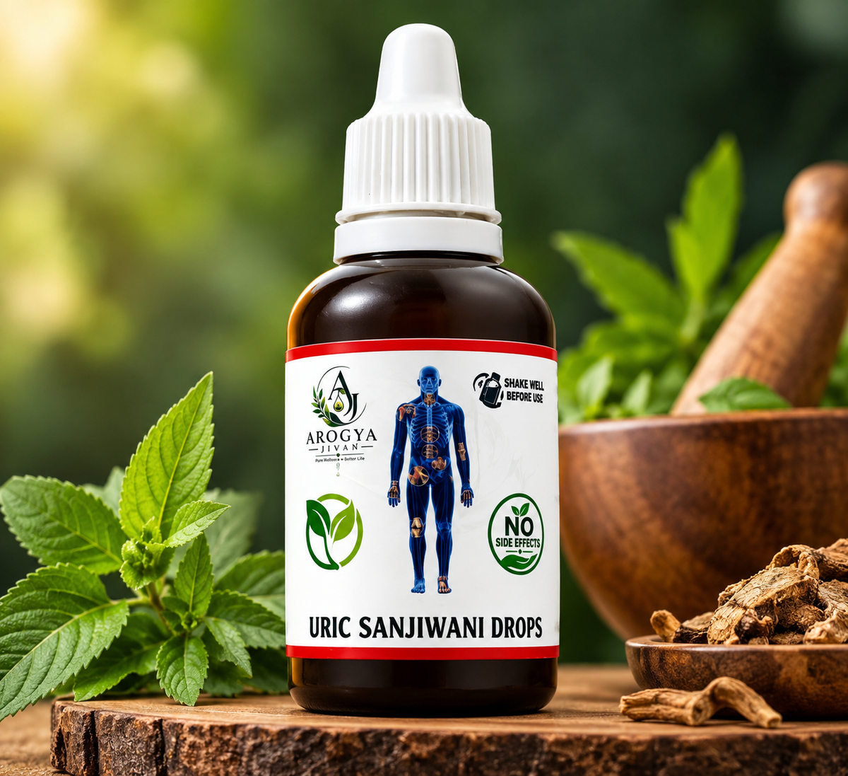 Jiwan Veda's Uric Sanjiwani Drops